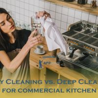 Daily Cleaning vs. Deep Cleaning: Striking the Right Balance in Your Commercial Kitchen