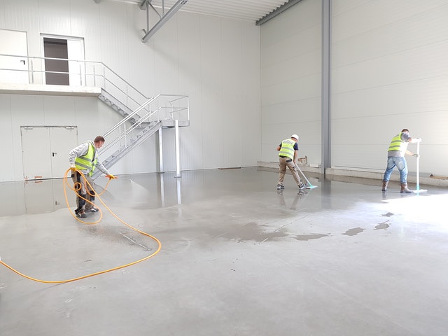 Professional post-construction cleaning service for commercial kitchen facilities in Denver by APS-Hoods