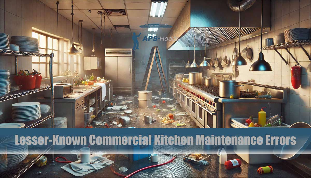 Lesser-Known but Still Significant Commercial Kitchen Maintenance Errors